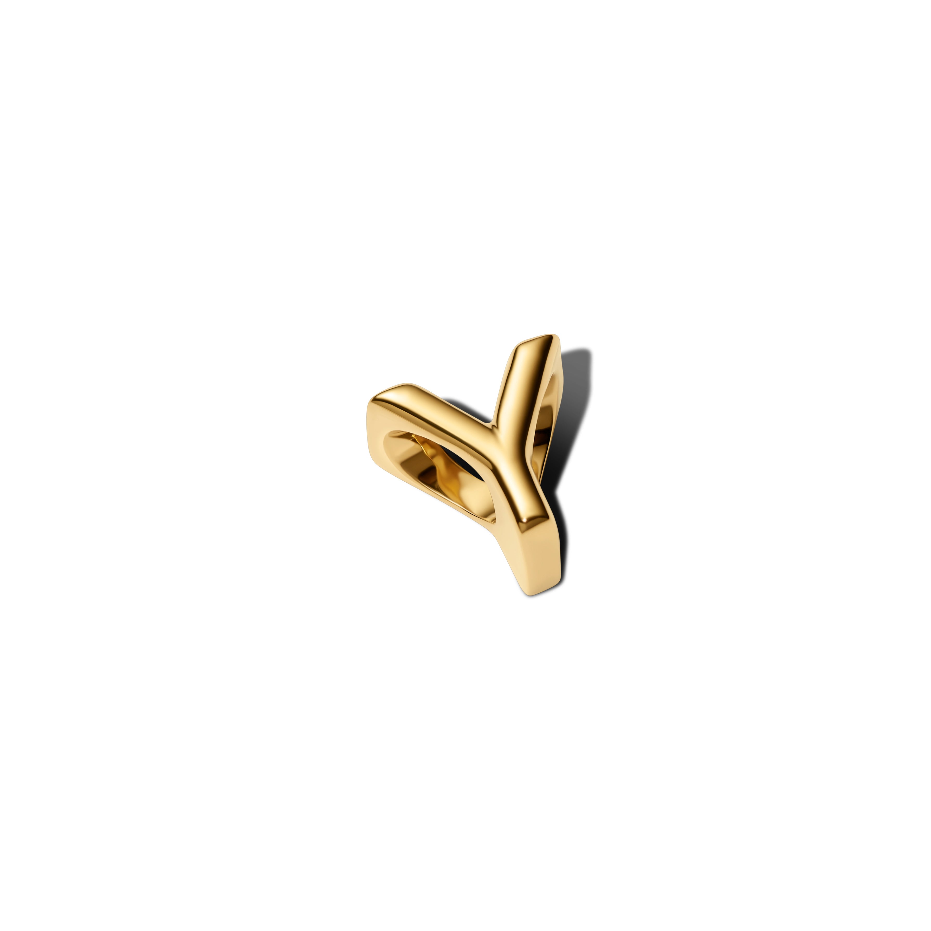 Letter Y 14K Gold-Plated Charm