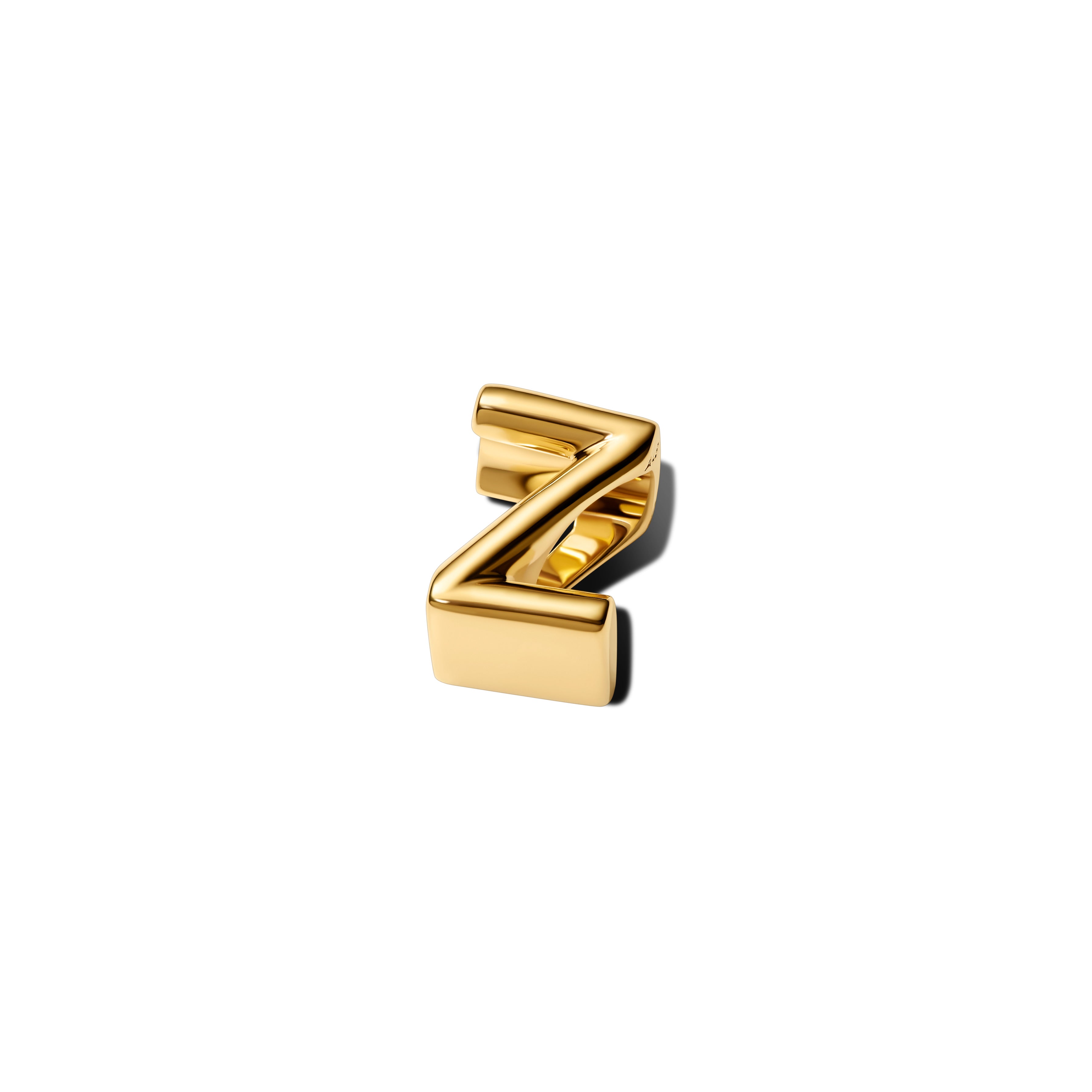 Letter Z 14K Gold-Plated Charm