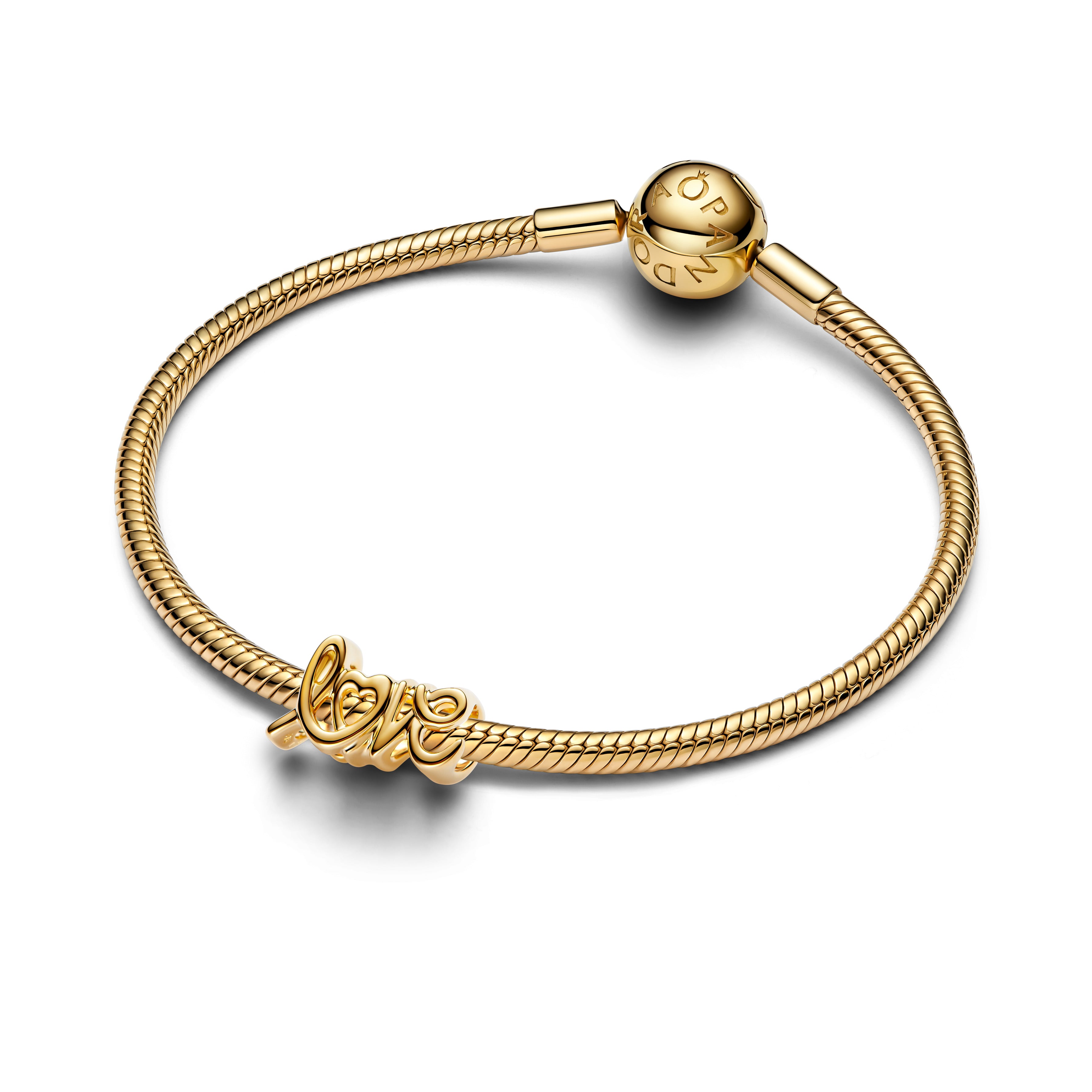 Love 14K Gold-Plated Charm