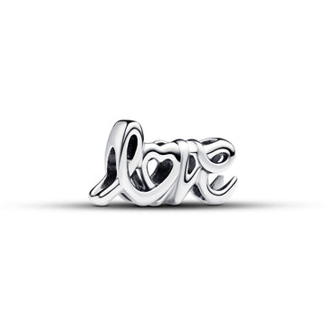 Love Sterling Silver Charm