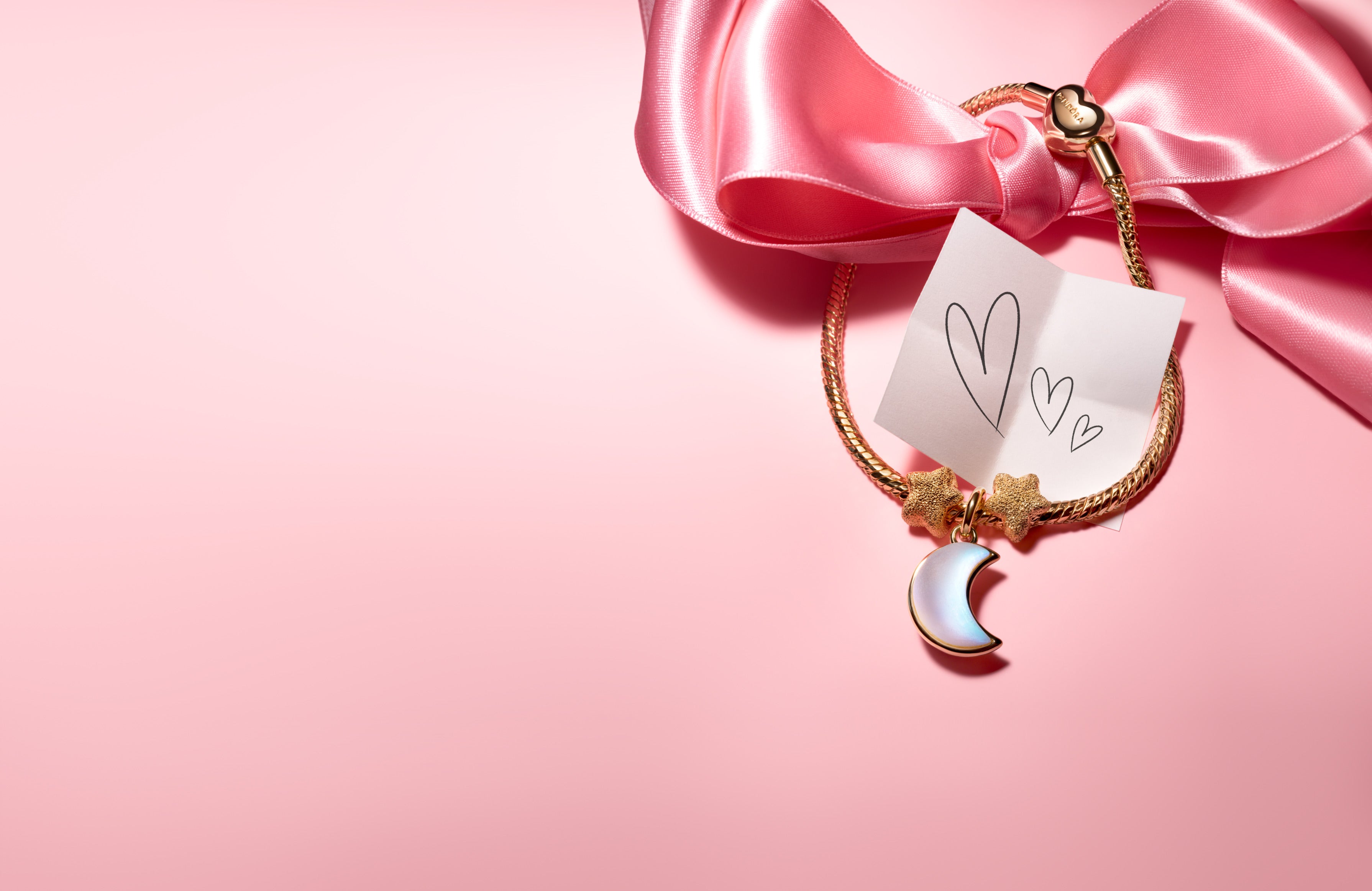 Moon 14K Gold-Plated Dangle With Clear Cubic Zirconia And Frosted Moonstone Resin