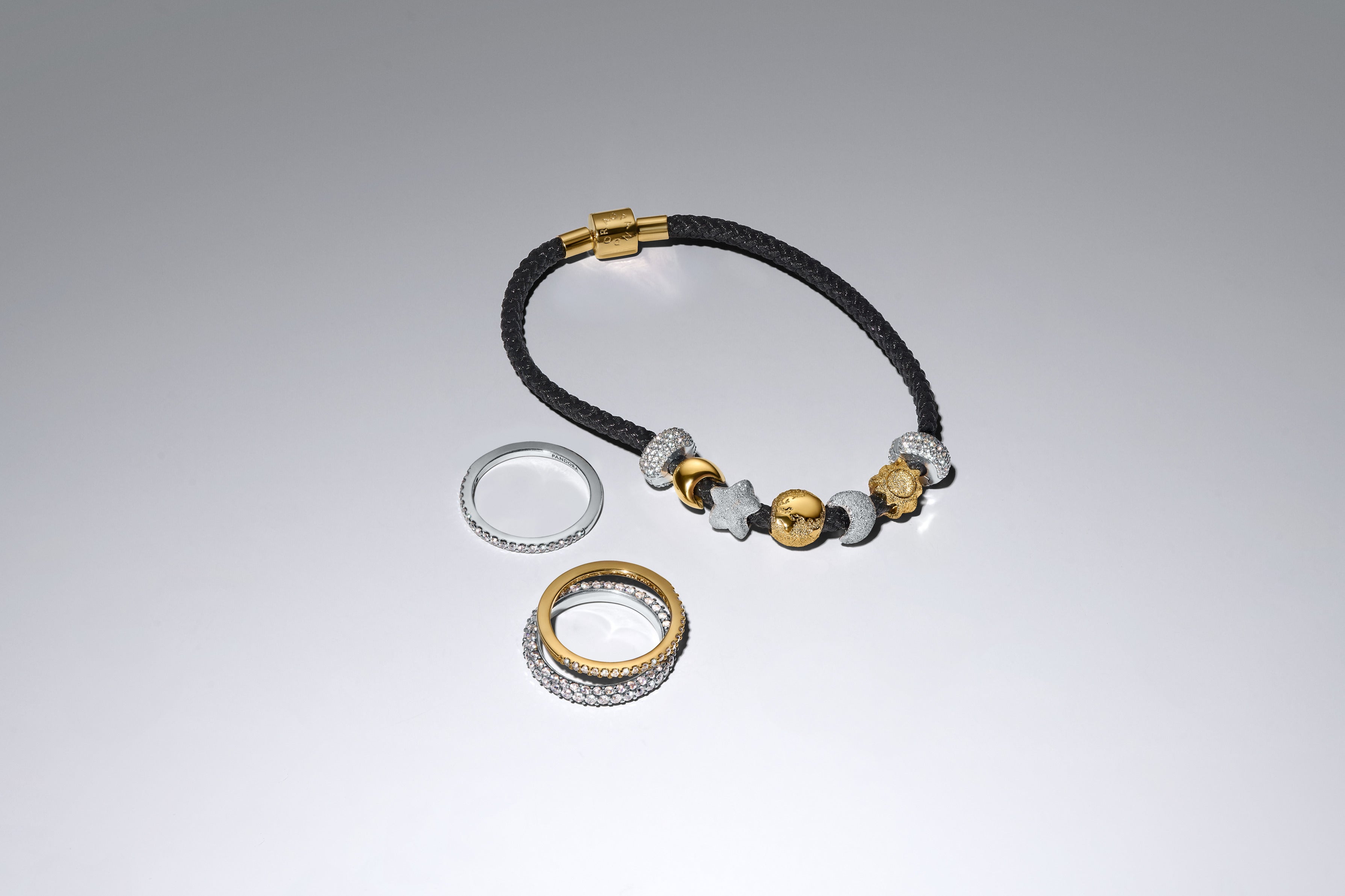 Moon 14K Gold-Plated Mini Charm