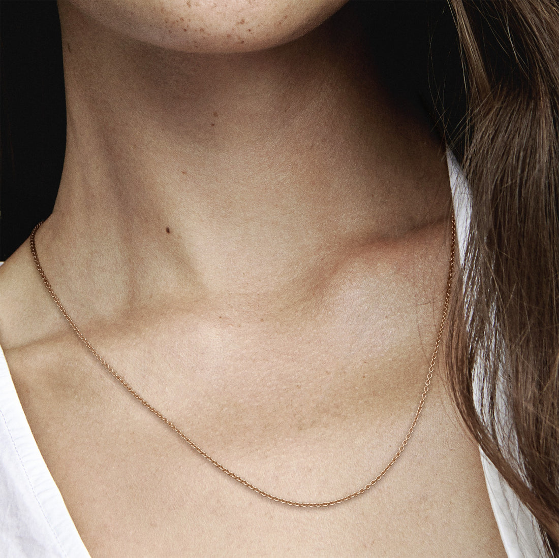 Necklace In 14K Rose Gold-Plated