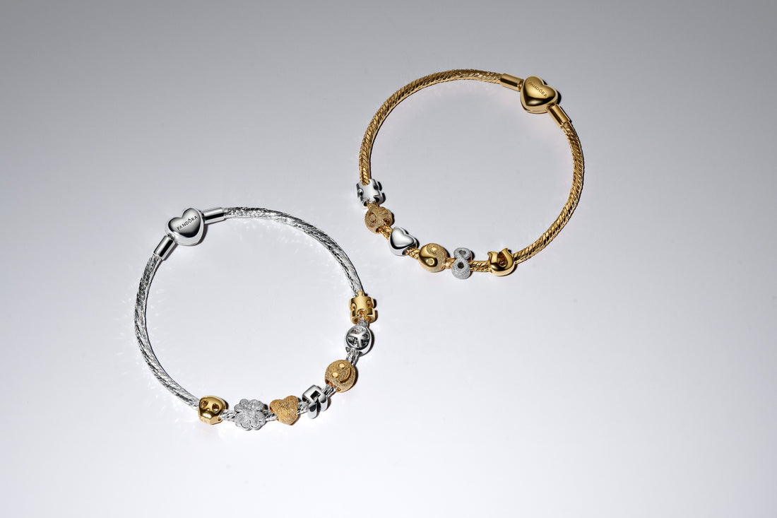 Puzzle 14K Gold-Plated Mini Charm