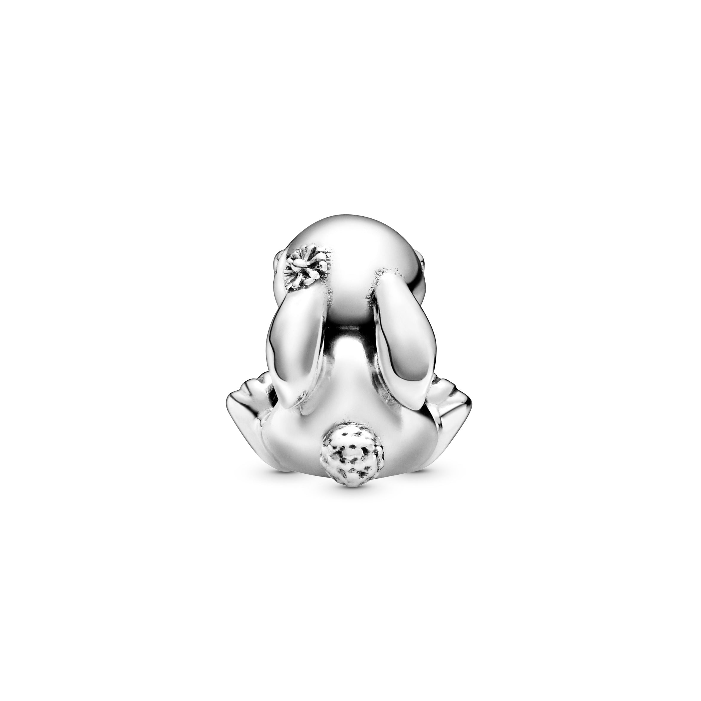 Rabbit Sterling Silver Charm