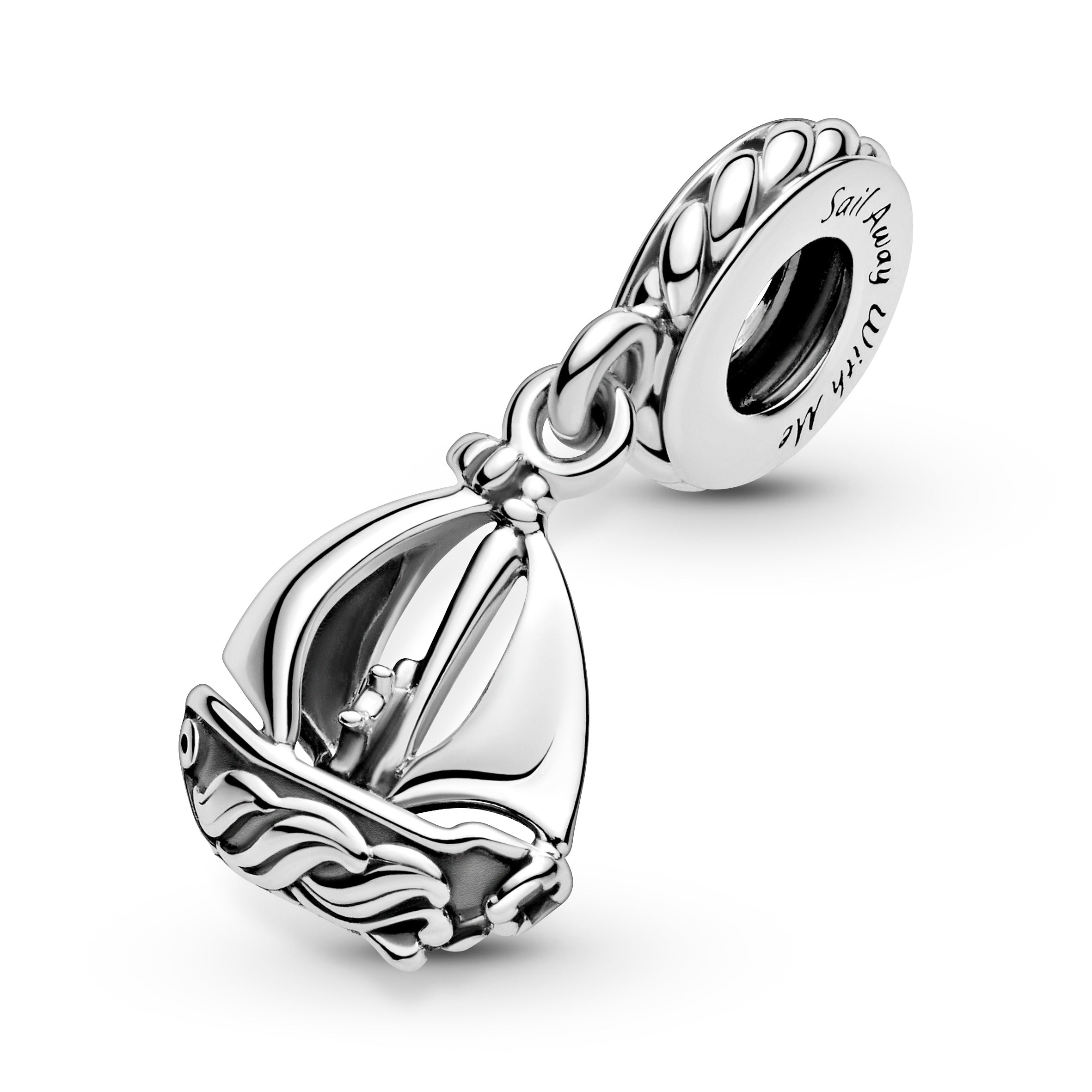 Sail Boat Sterling Silver Dangle