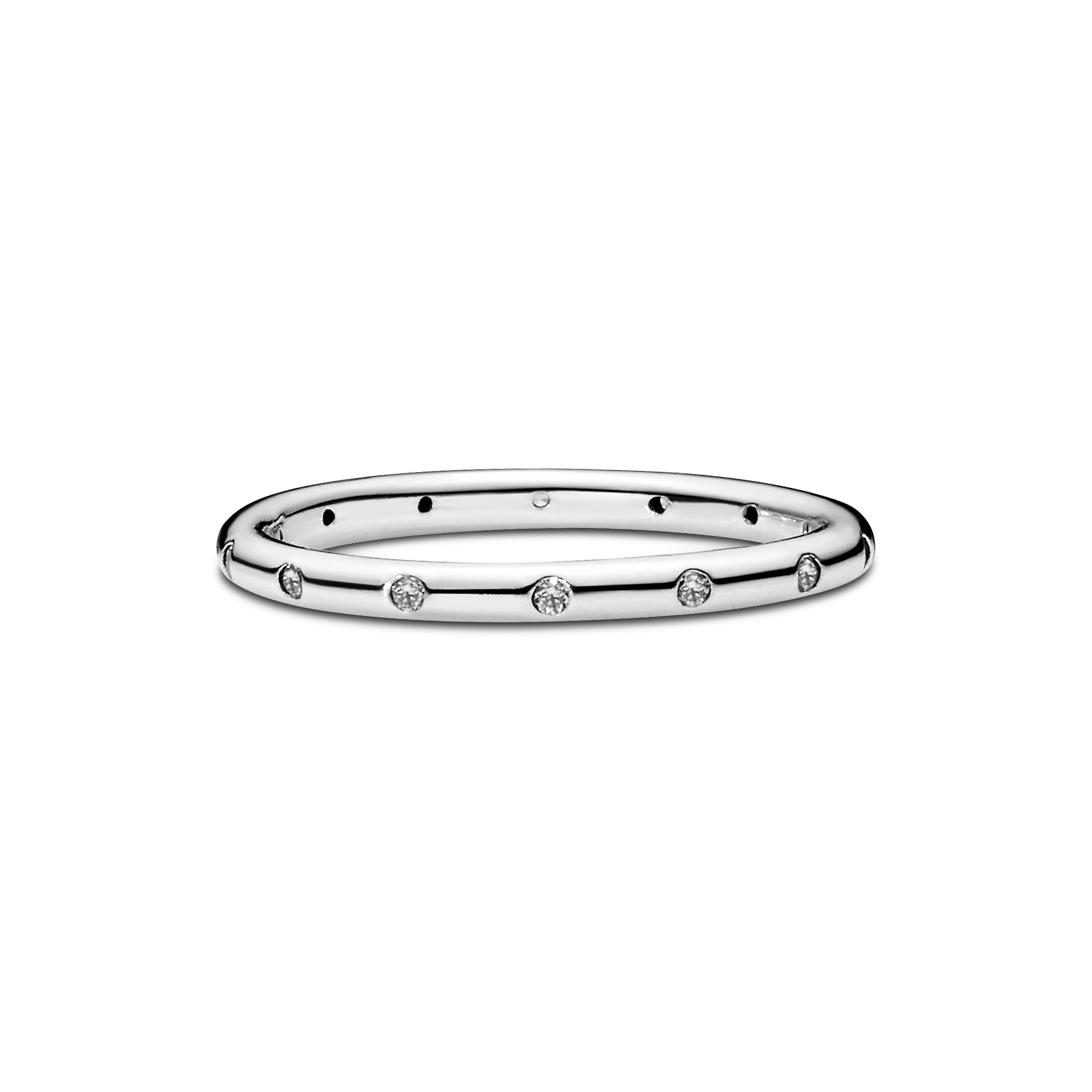 Silver Ring With Cubic Zirconia