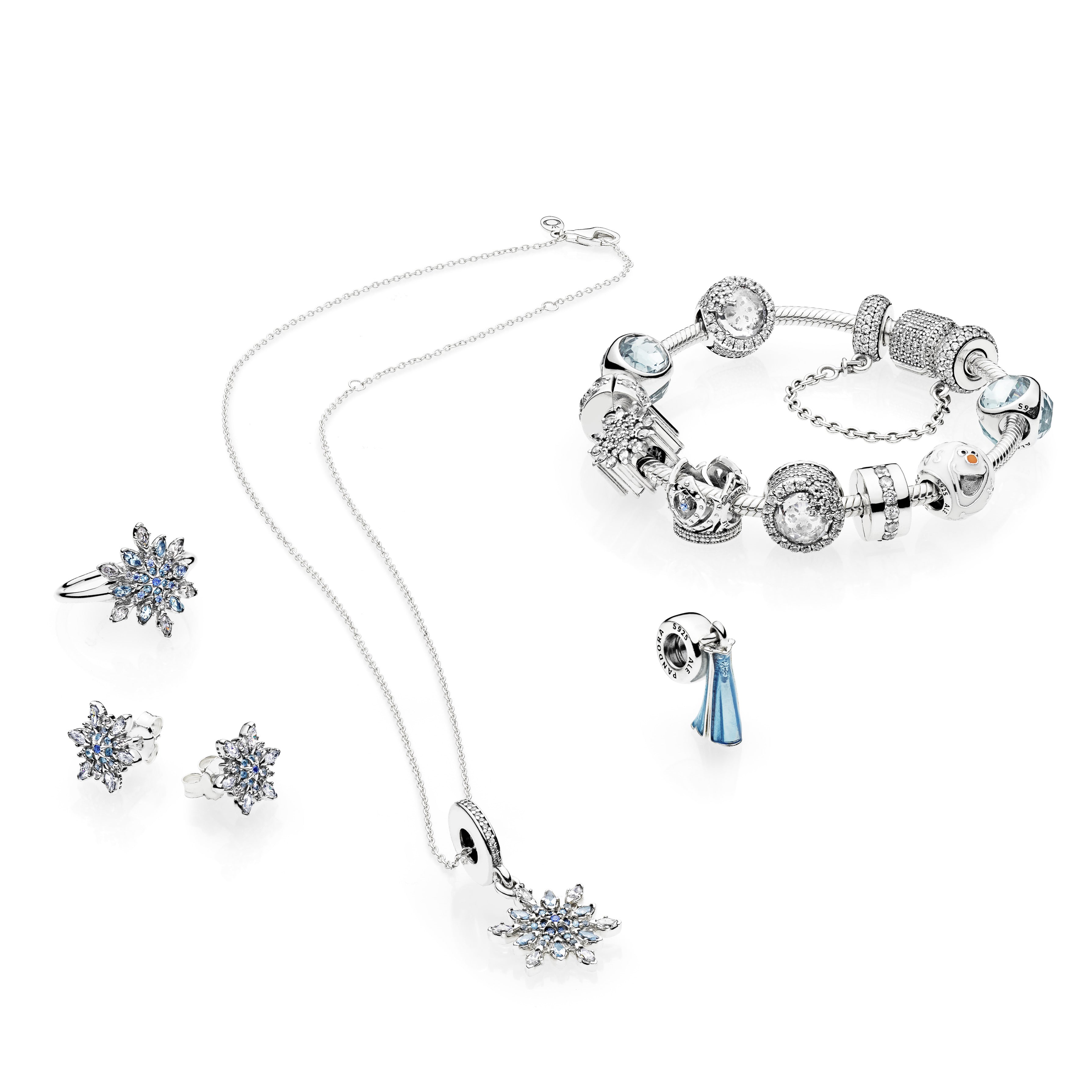 Silver Safety Chain With Clear Cubic Zirconia