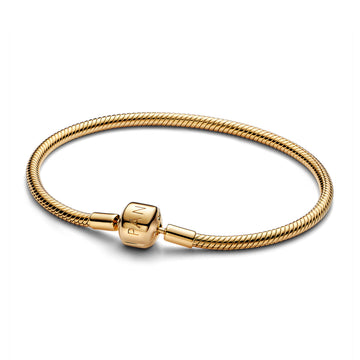 Snake Chain 14K Gold-Plated Bracelet