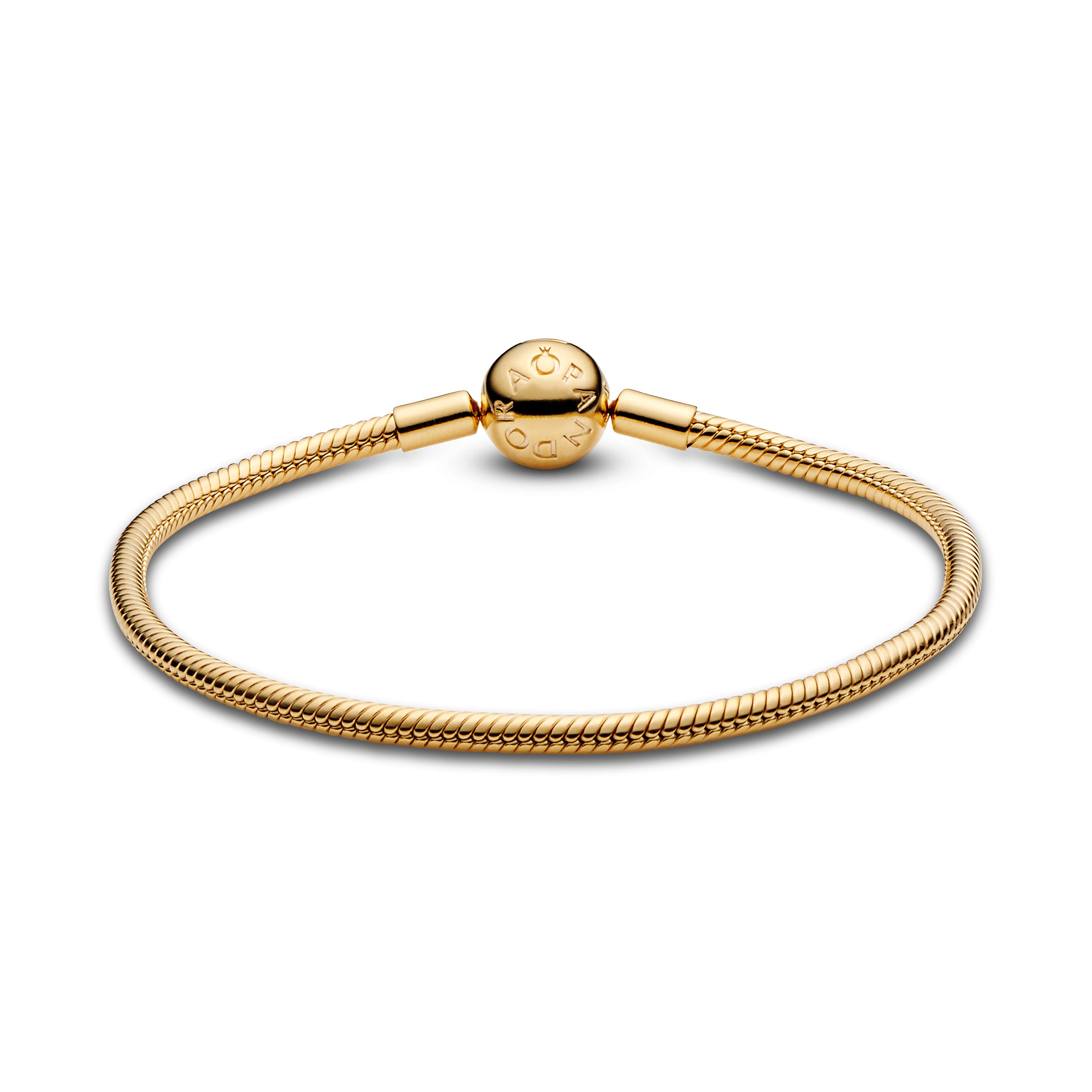 Snake Chain 14K Gold-Plated Bracelet