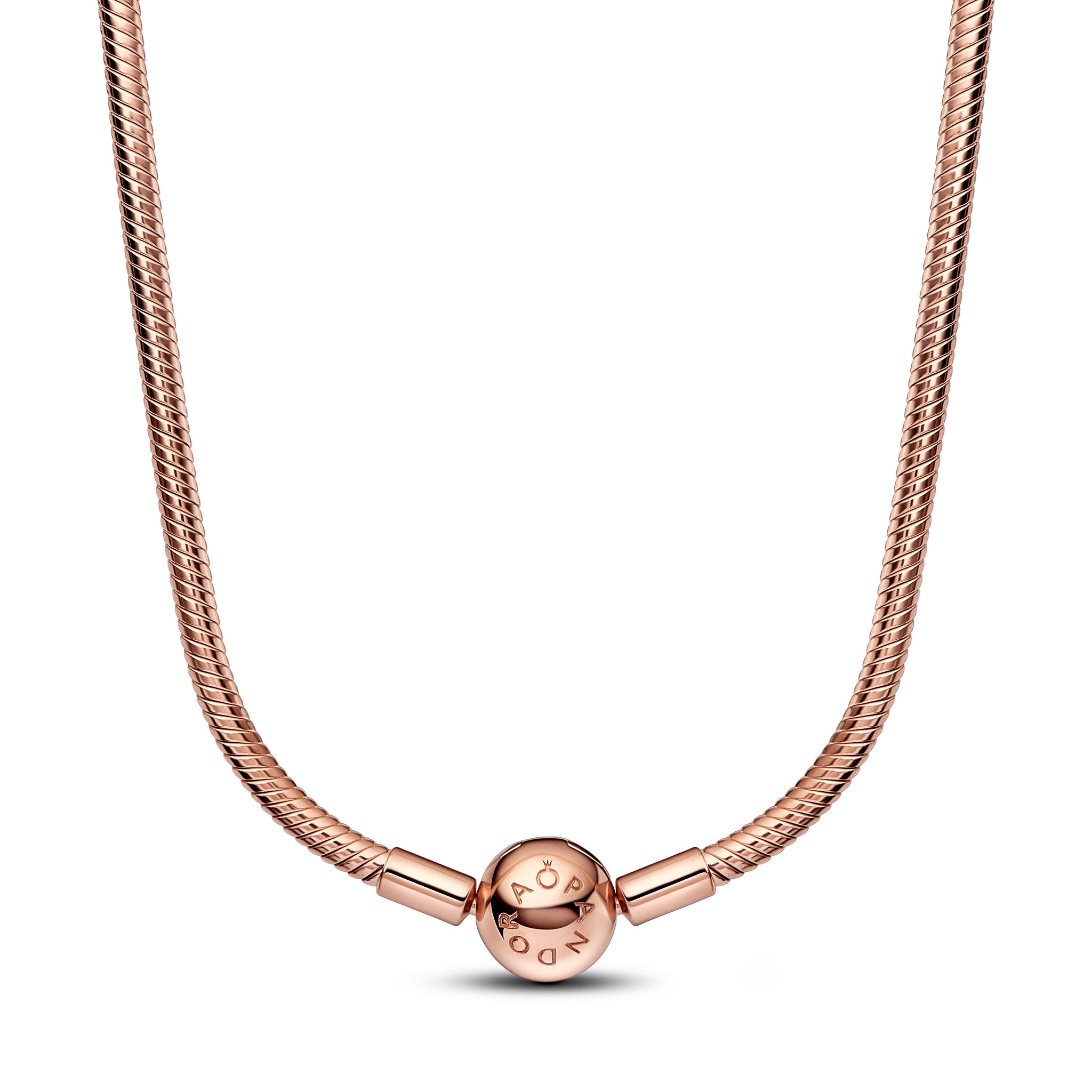 Snake Chain 14K Rose Gold-Plated Necklace