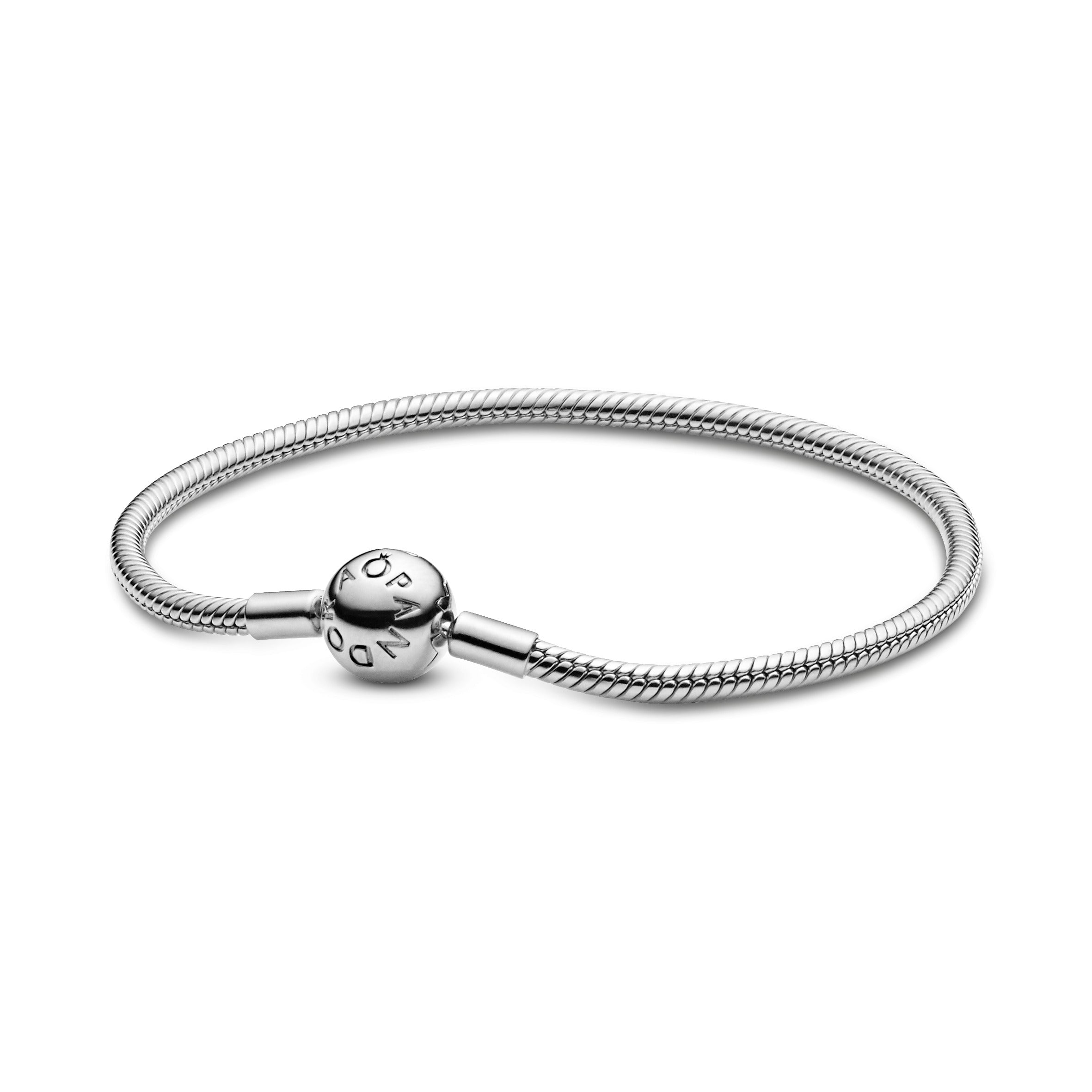 Snake Chain Sterling Silver Bracelet