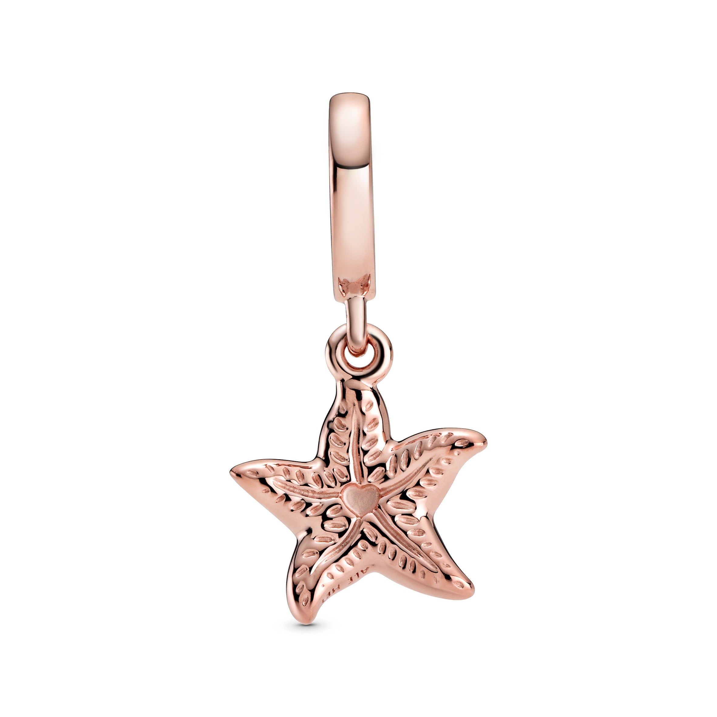 Starfish 14K Rose Gold-Plated Dangle With Icy Blue And Ice Green Crystal