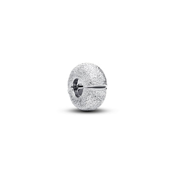 Sterling Silver Diamond Pointed Mini Clip With Silicone Grip