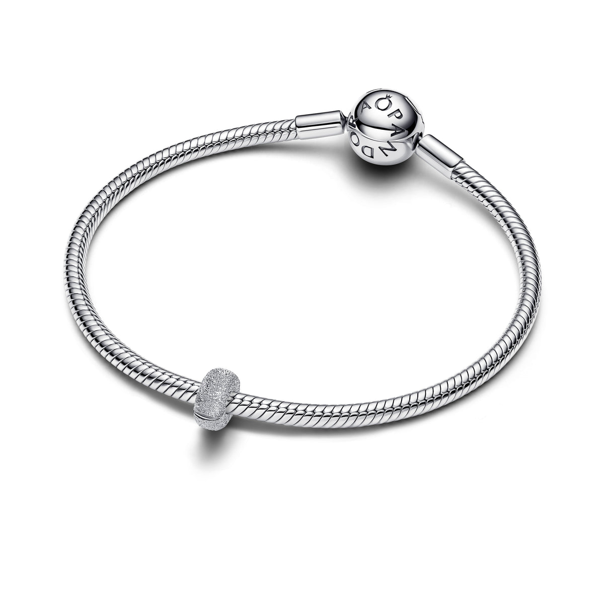 Sterling Silver Diamond Pointed Mini Clip With Silicone Grip