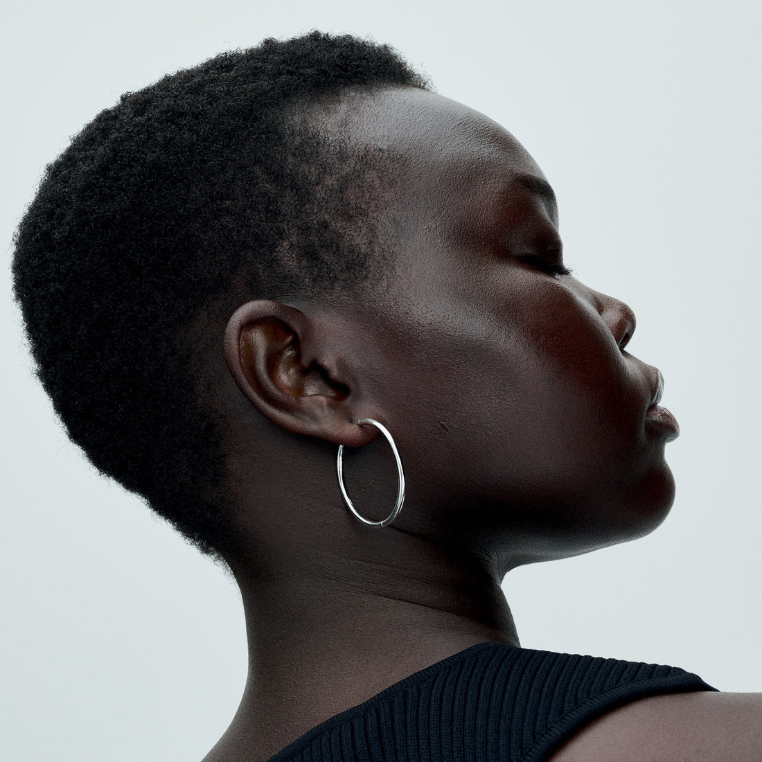 Sterling Silver Hoop Earrings