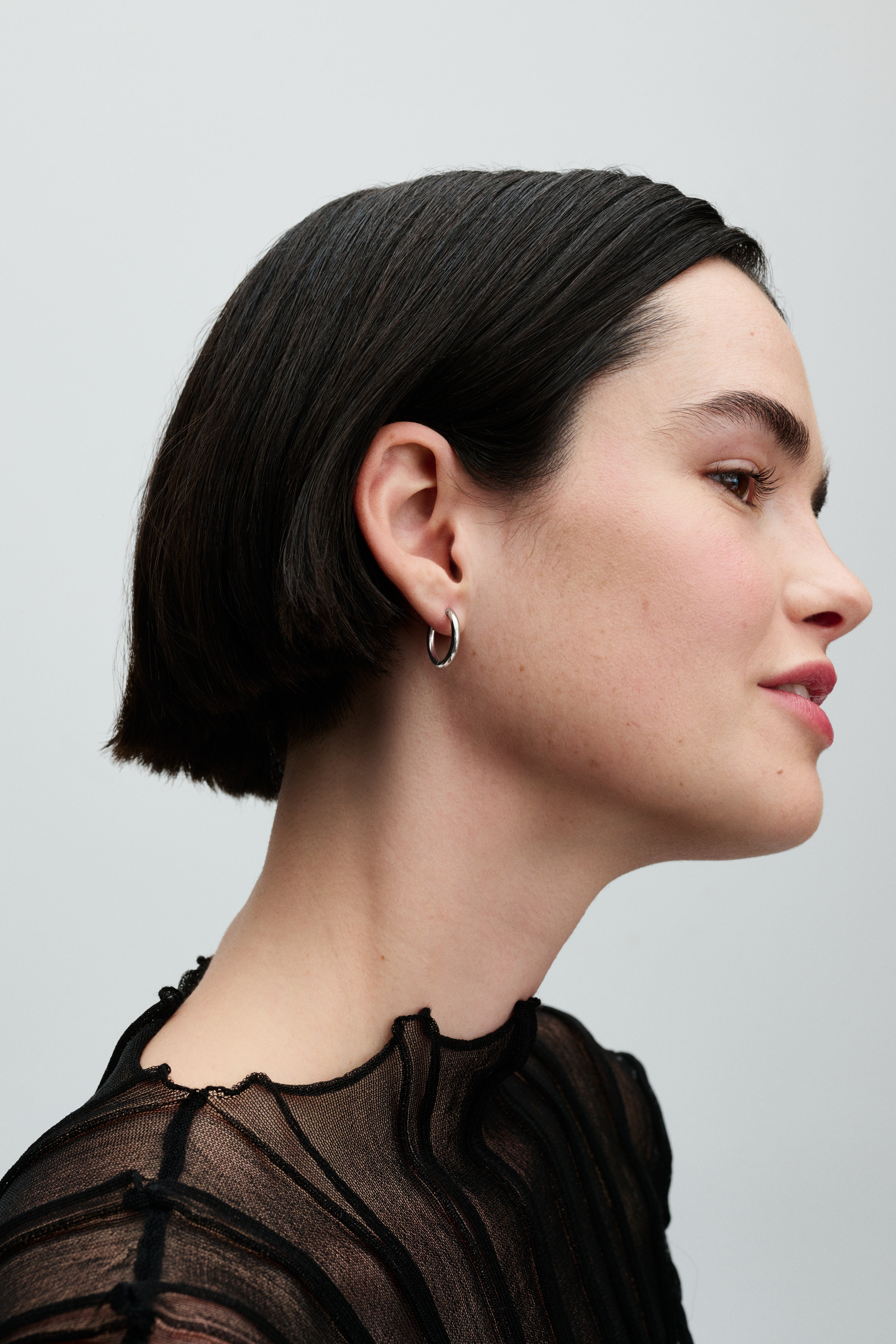 Sterling Silver Hoop Earrings