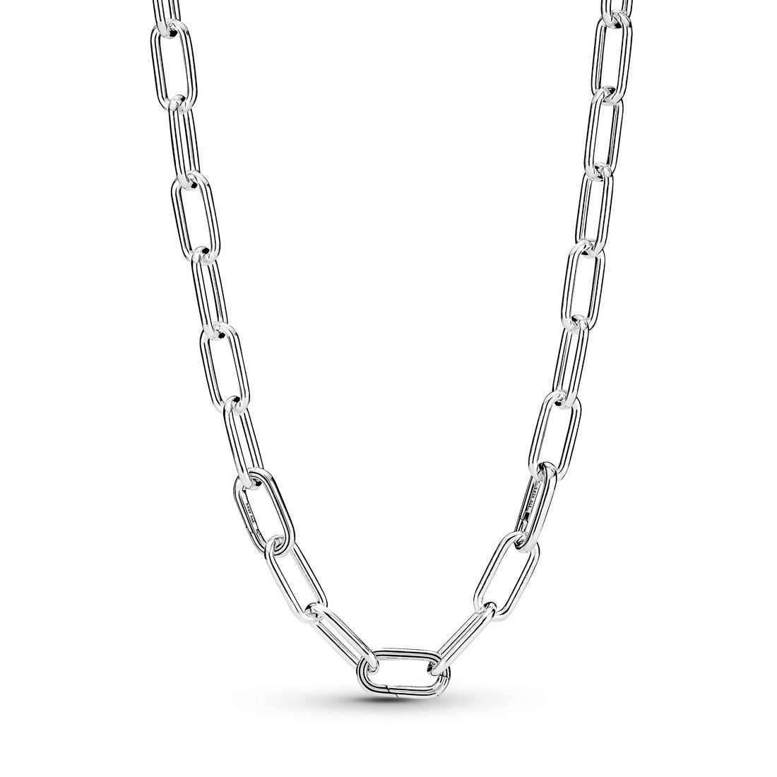 Sterling Silver Large Link Necklace