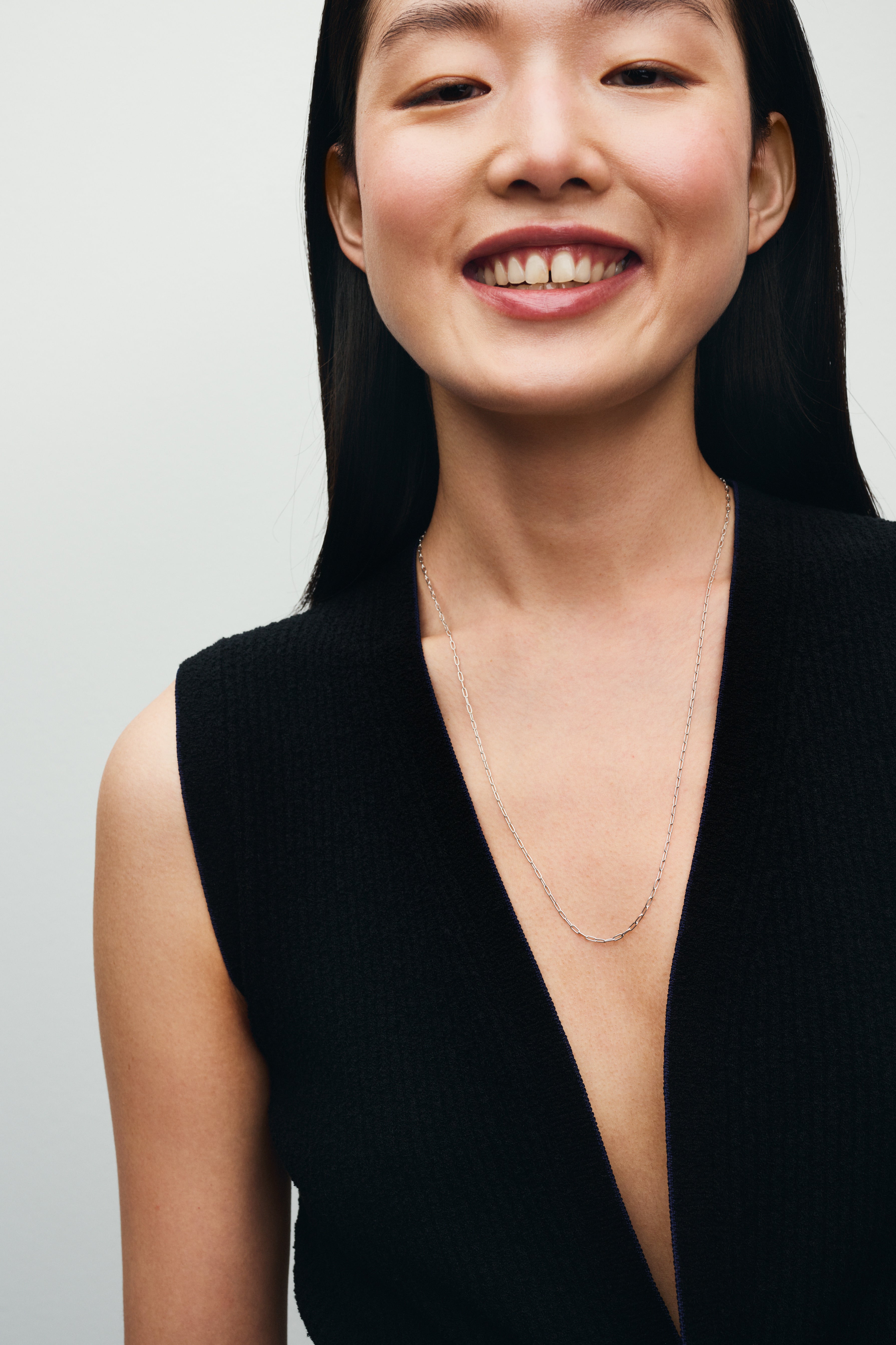 Sterling Silver Link Necklace