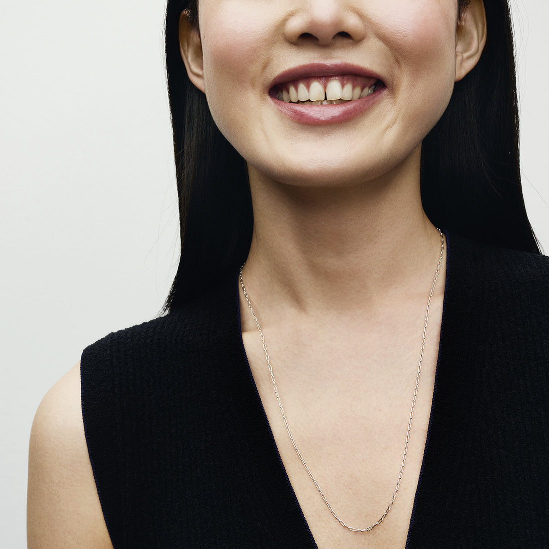 Sterling Silver Link Necklace