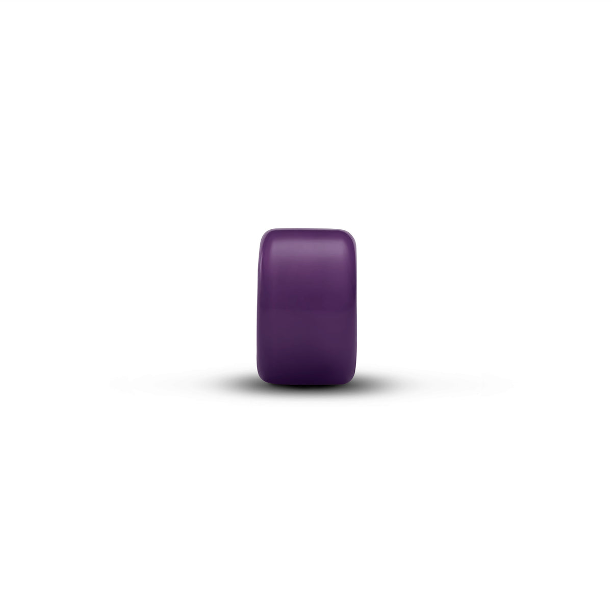 Sterling Silver Mini Charm With Purple Murano Glass