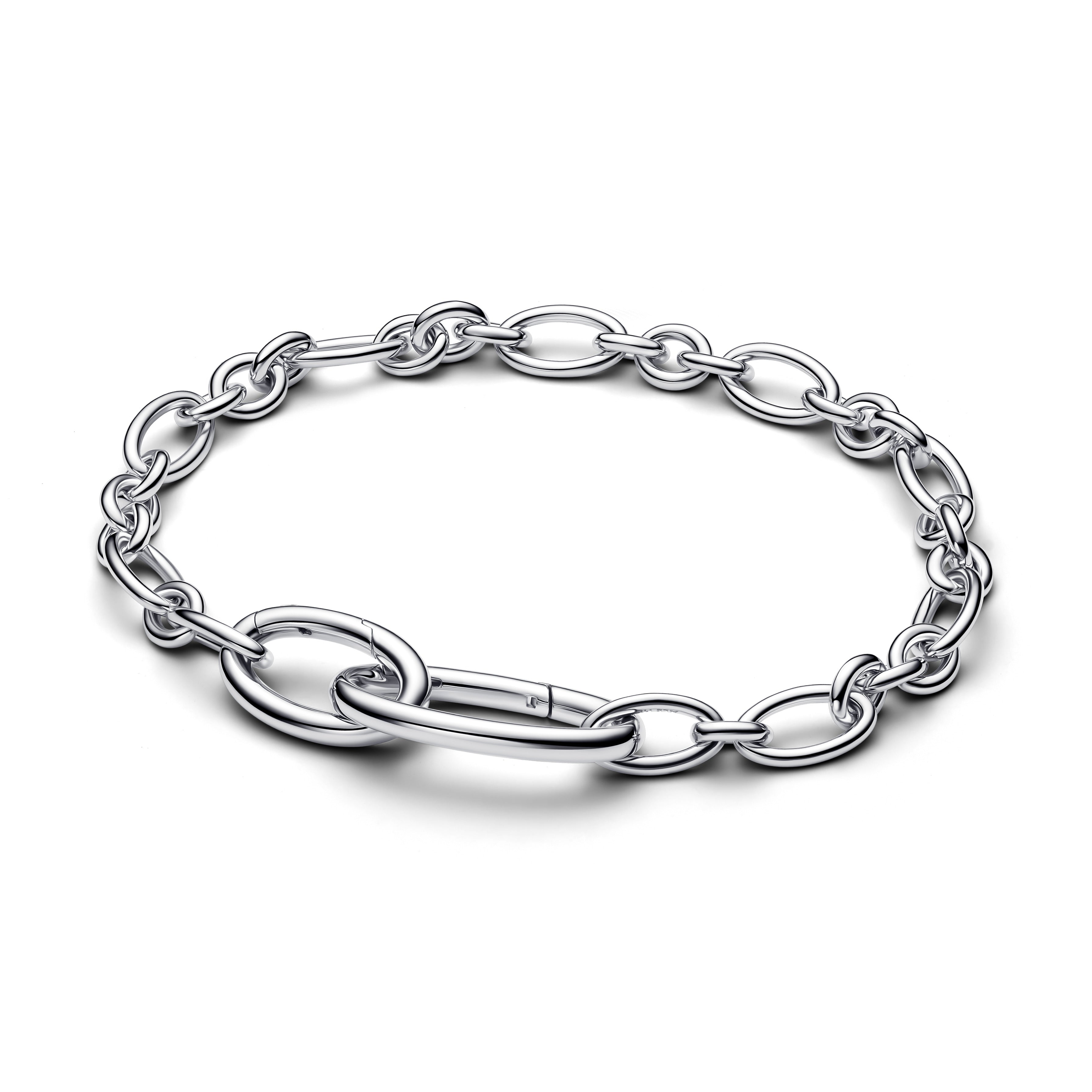 Sterling Silver Oval Link Bracelet