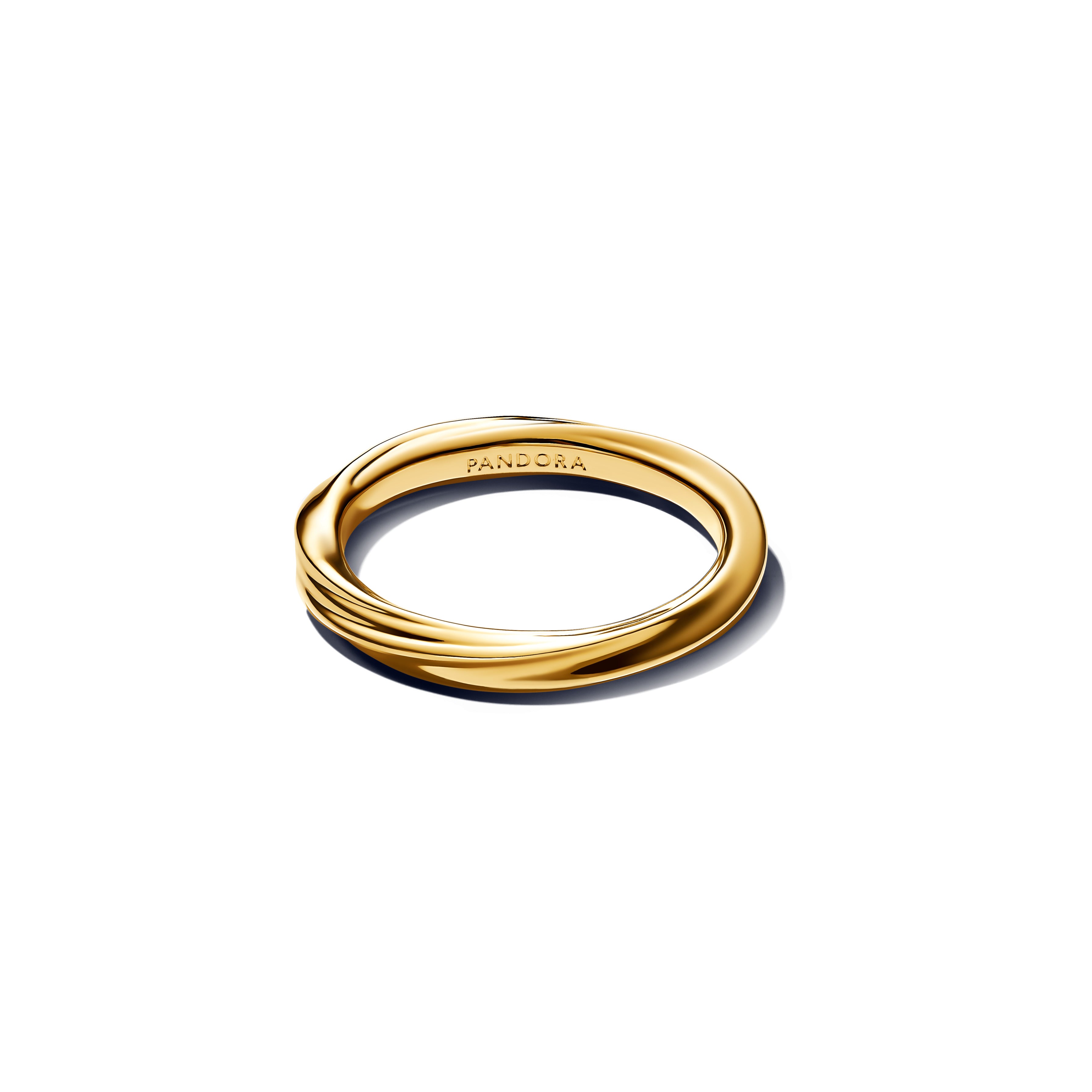 Twisted 14K Gold-Plated Ring
