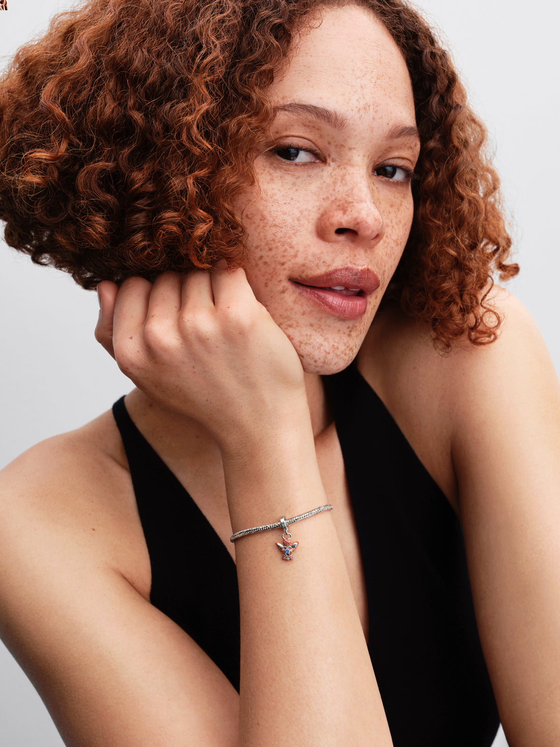 Twisted Snake Chain Sterling Silver Bracelet With Engravable Heart Clasp