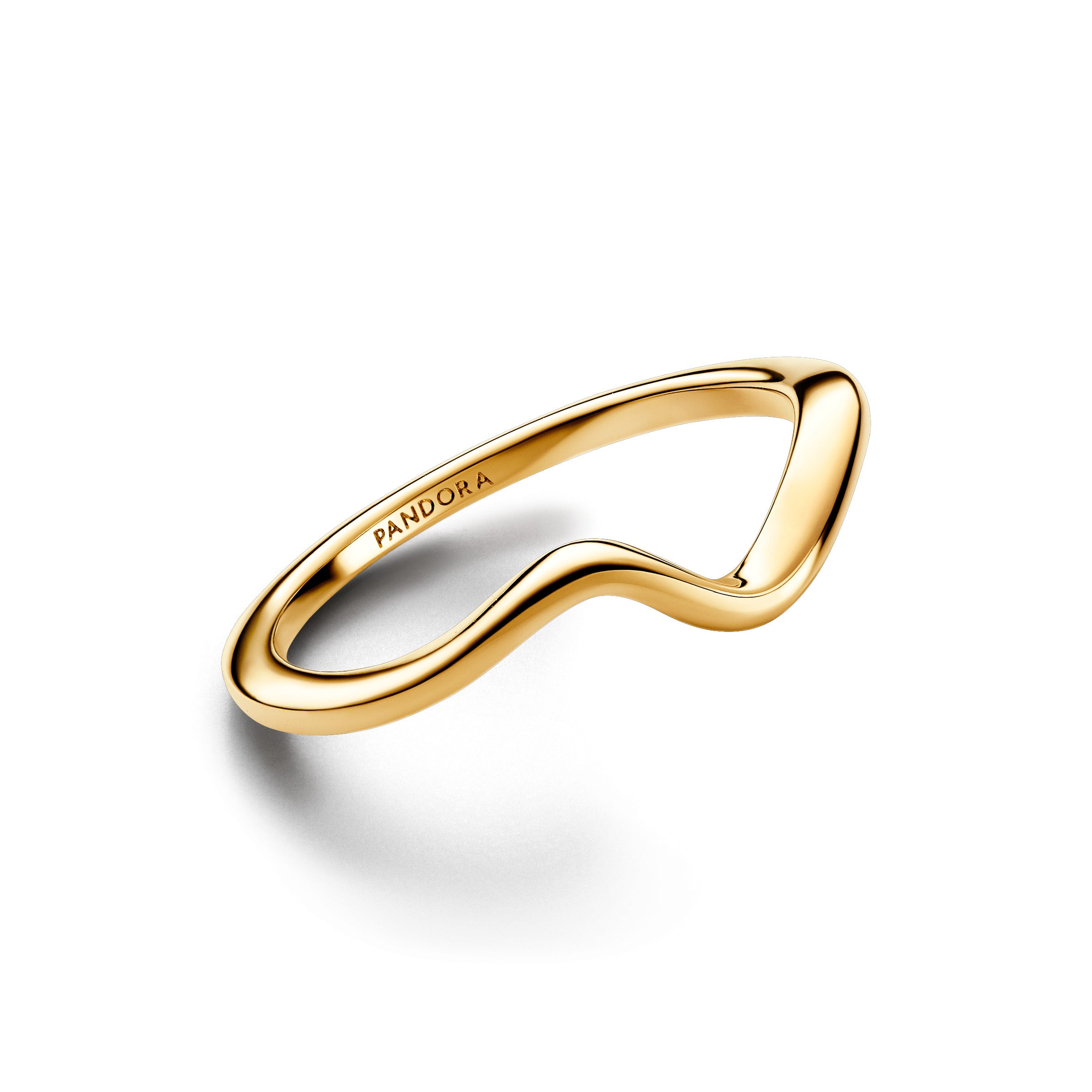 Wave 14K Gold-Plated Ring