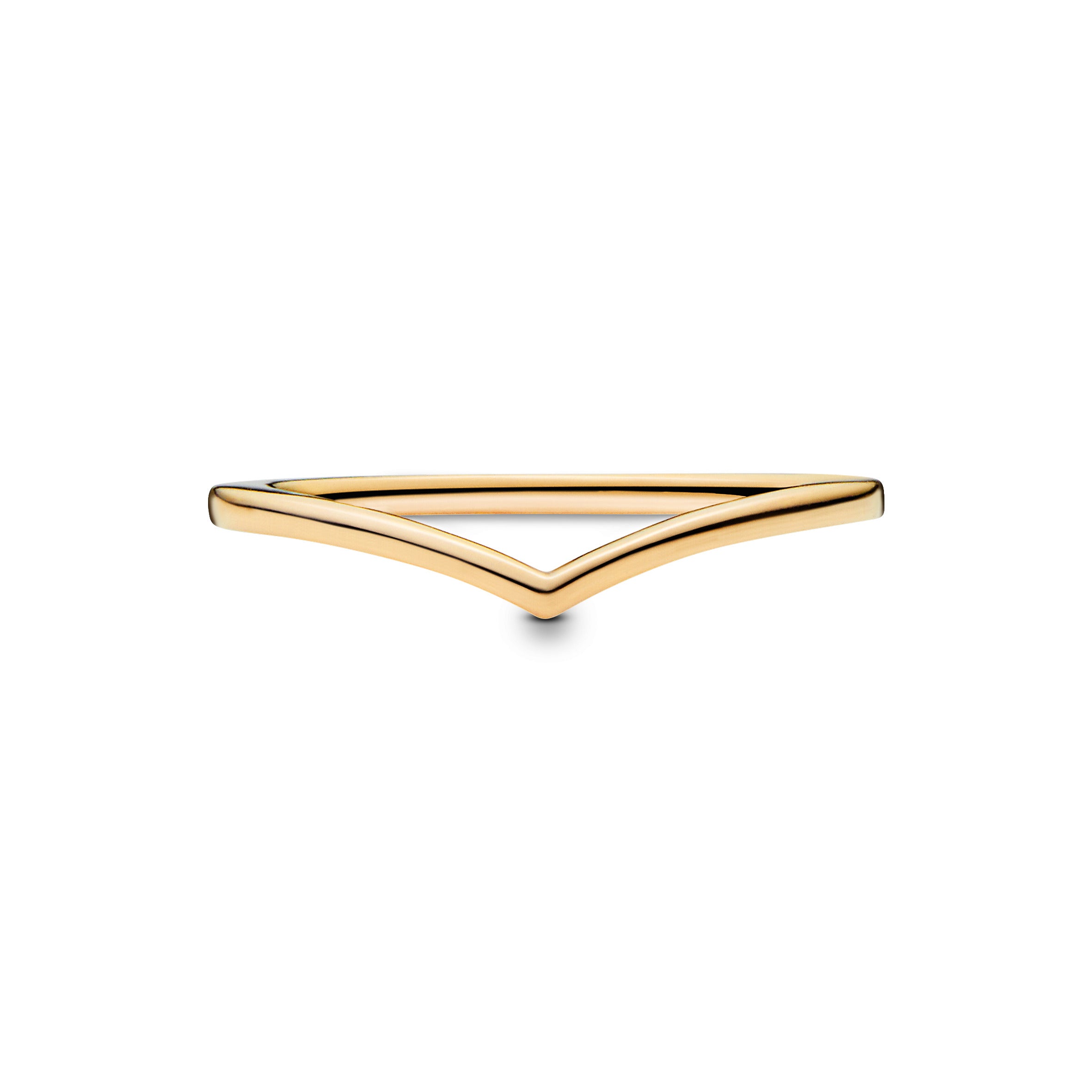 Wishbone 14K Gold-Plated Ring