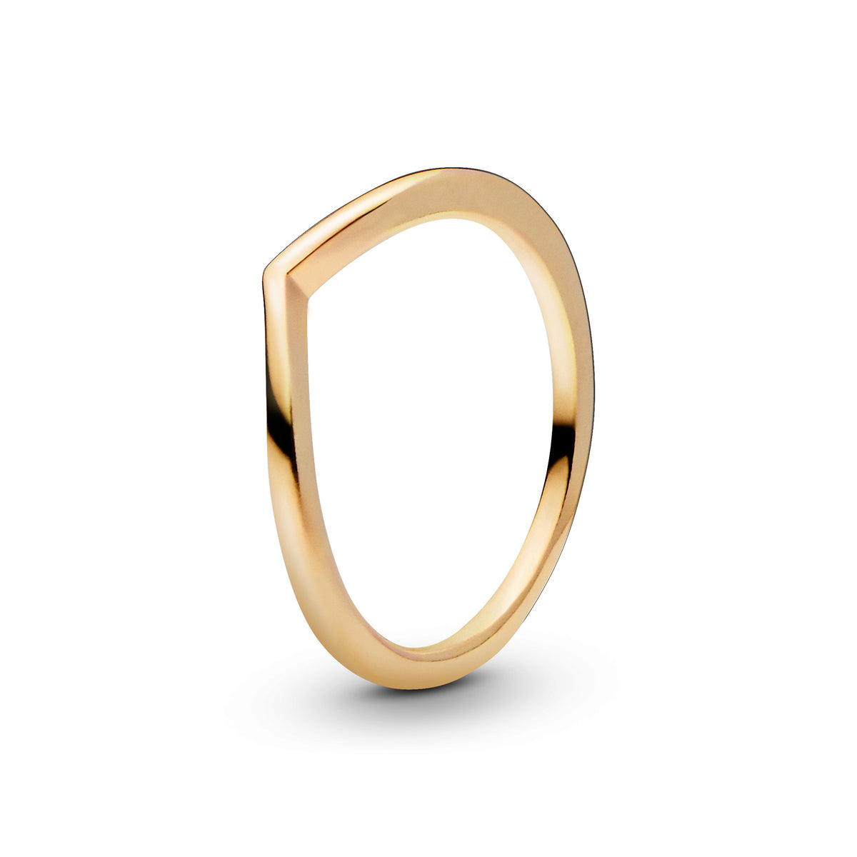 197681 Wishbone 14K Gold-Plated Ring – Pandora Egypt