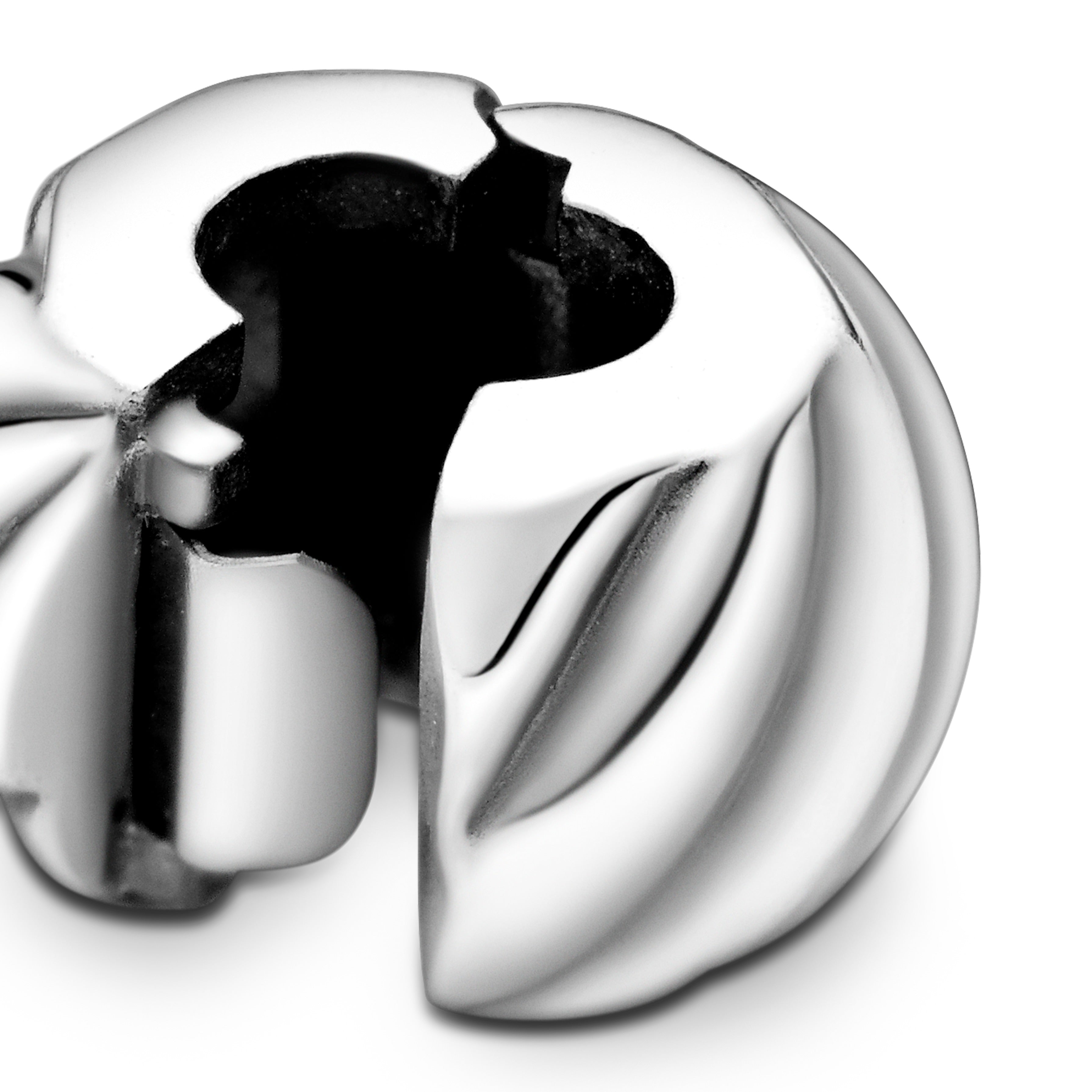 Abstract Silver Clip