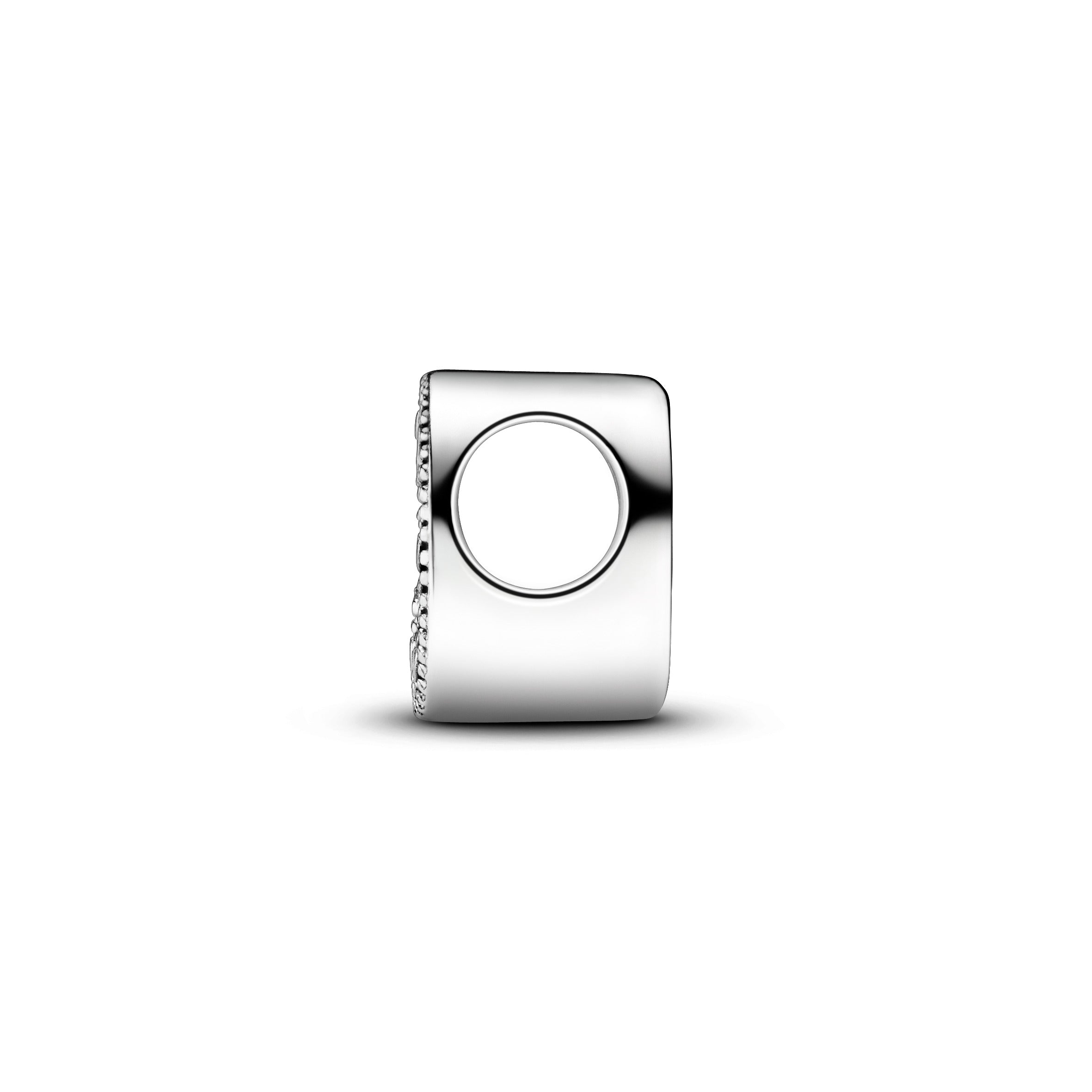 Letter C Silver Charm