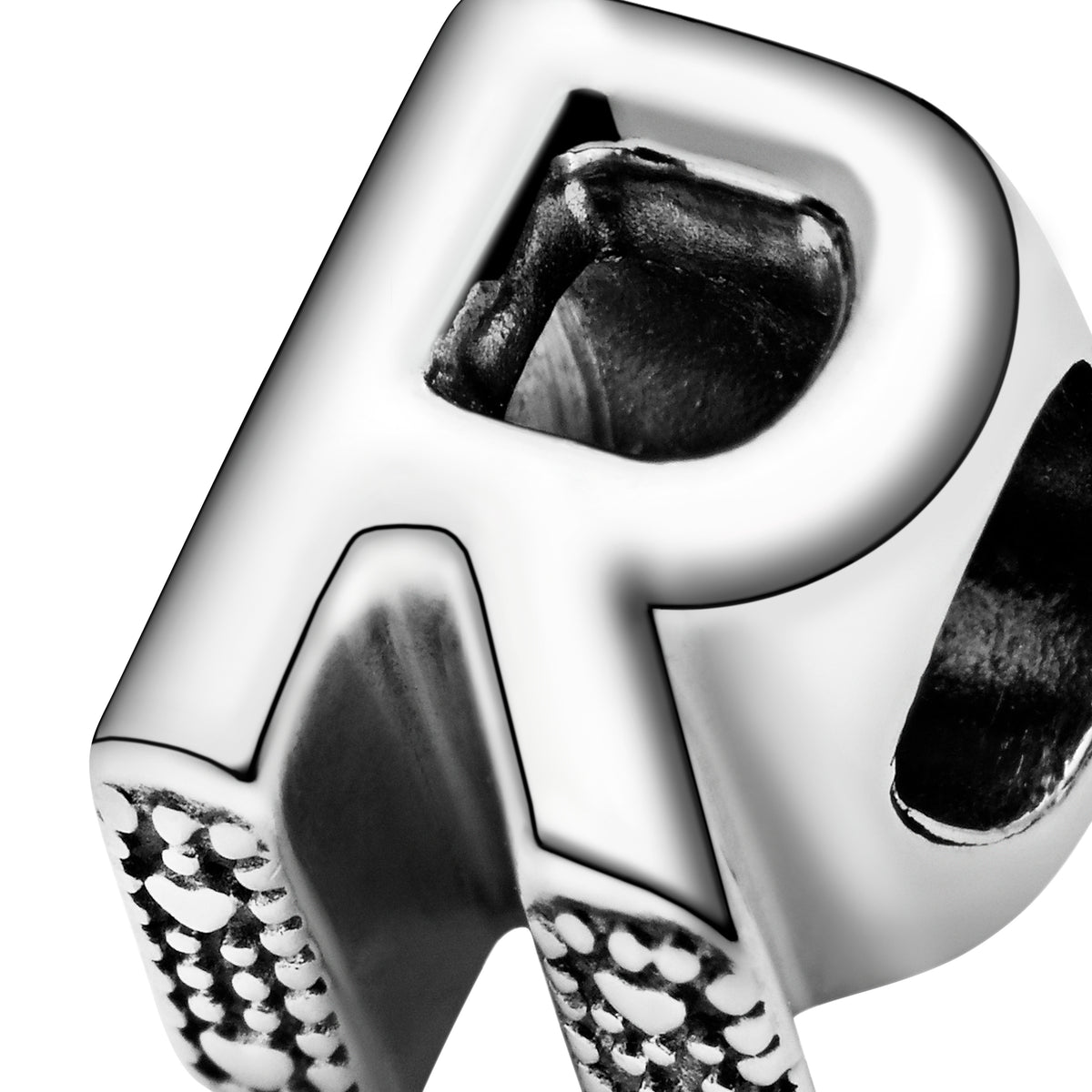 Silver Pendant R Letter R Silver Charm – Pandora Egypt