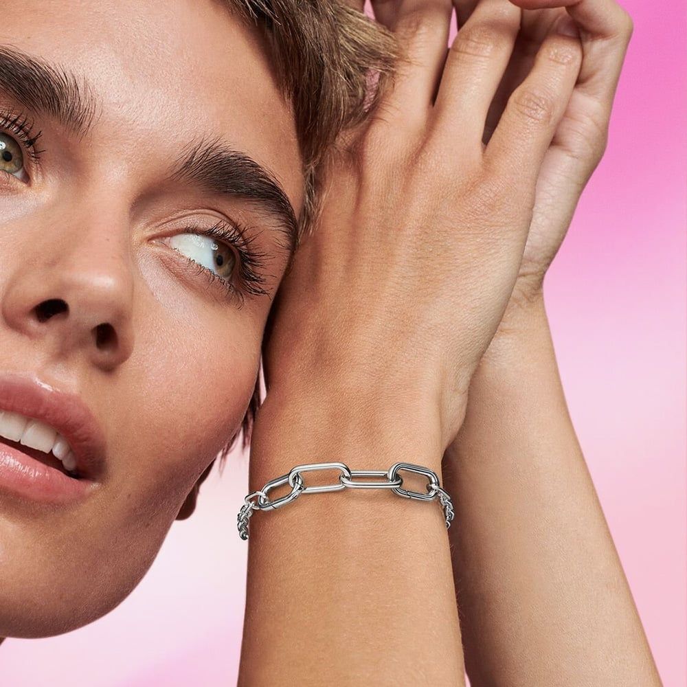 Sterling Silver Link Bracelet