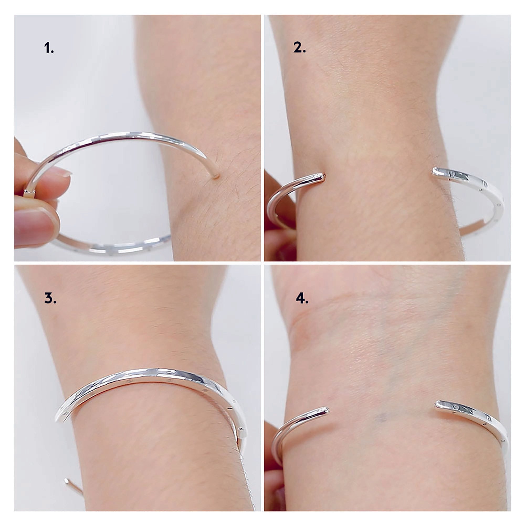 Pandora Logo 14K Rose Gold-Plated Open Bangle